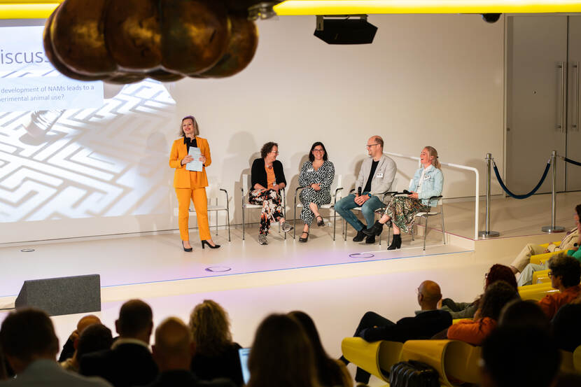 Paneldiscussie 1 met Pascalle Van Loo, Natalia Smith Cortinez, Martijn Nolte en Debby Weijers