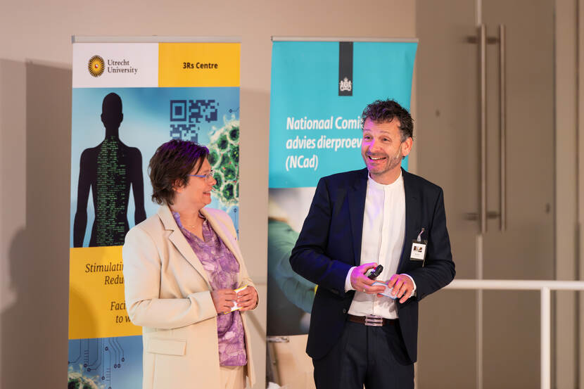 Jeffrey Bajramovic en Erica van Oort